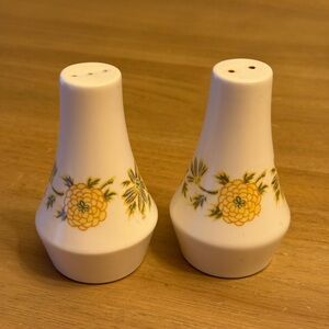 Vintage Noritake Progression Sunny Side Salt and Pepper Shakers Japan Made